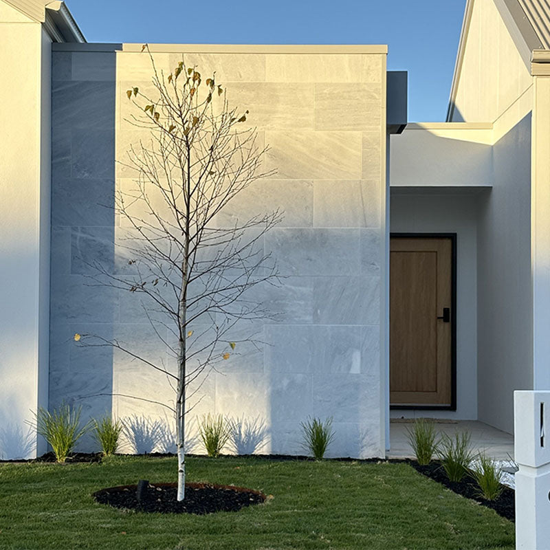 Marble Frozen Blue Sandblasted Paving 800x400x20mm