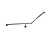 MOBI CARE Curved Grab Rail in Matte Black - RH