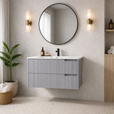 Elena Series Wall Hung Urban Grey 730x455x540mm CABINET ONLY