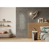 Lunar Gloss Porcelain Subway Tiles (Kiln variation) Grey 75x230mm