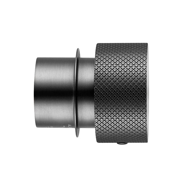 Round Progressive Wall Mixer Handle Gun Metal Grey