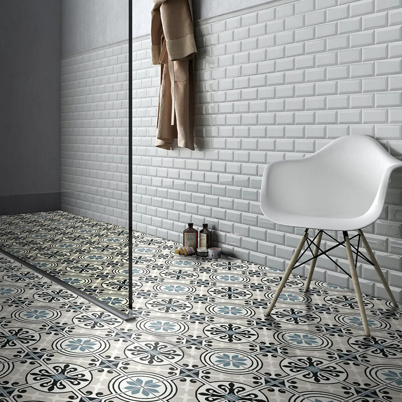 DUNE ORNAMENTAL BLACK&WHITE 200X200