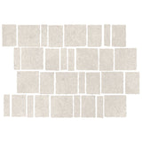 Misto Stone Beige Matt Tumbled Mosaic 296x396