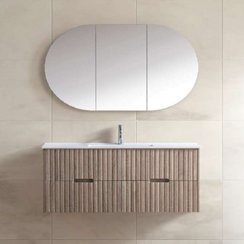 Elena Series Wall Hung Antica Timber 1180x455x540mm CABINET ONLY