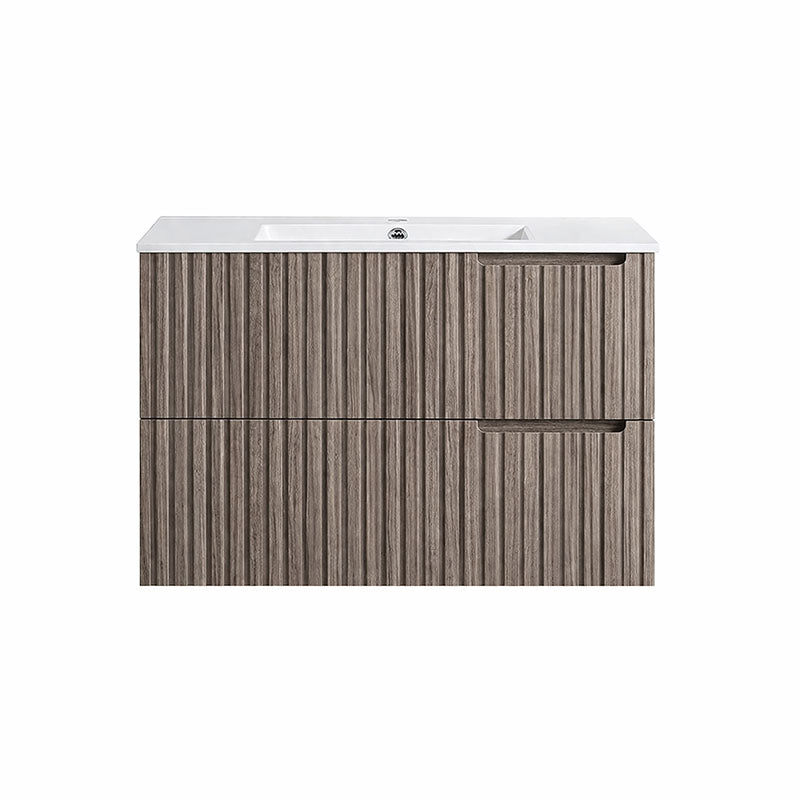 Elena Series Wall Hung Antica Timber 880x455x540mm CABINET ONLY