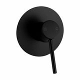 LUCID Round Black Shower/Bath Wall Mixer(color up)