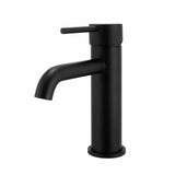 LUCID PIN Series Round Black Basin Mixer