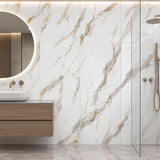 Porcelain Panel Golden White Polished 815x2050