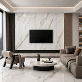 Porcelain Panel Golden White Polished 815x2050