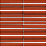 FINGER SPECKLE MOSAIC TERRACOTTA GLOSS 20X145