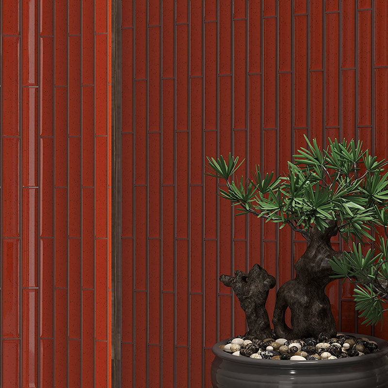 FINGER SPECKLE MOSAIC TERRACOTTA GLOSS 20X145