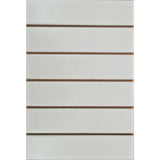 SUBWAY WHITE (SATIN) MATT STACKBOND 45X195 - 291X198MM SHEET