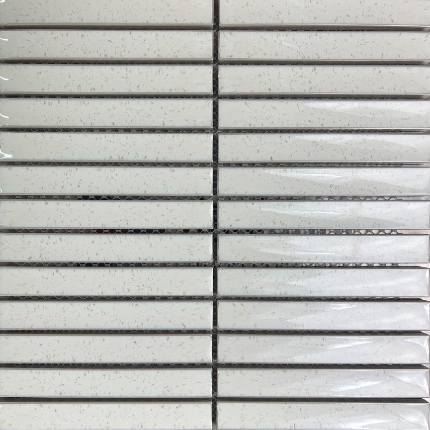 STONE CONCAVE MOSAIC 20X145X8.3MM (299X296MM SHEET)