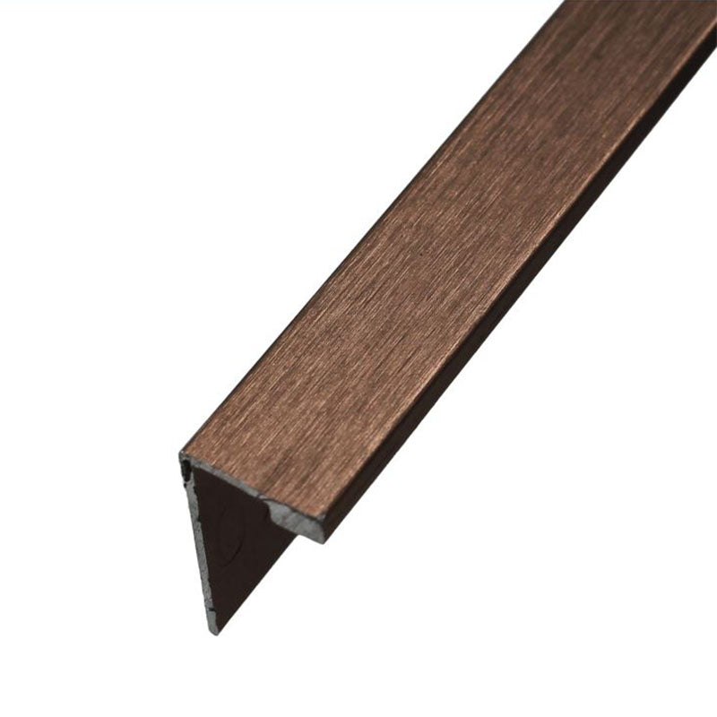 Aluminium Angle - Brushed Copper 10mm x 3m