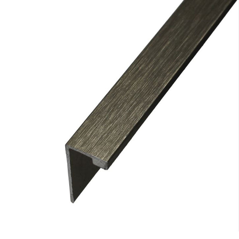 Aluminium Angle - Brushed Copper 15mm x 3m