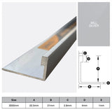 Aluminium Angle - Mill Finish 22.5mm x 3m