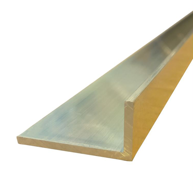 Aluminium Angle - Waterstop Trim Matte Gold 20 x 32 x 1.6mm x 3m