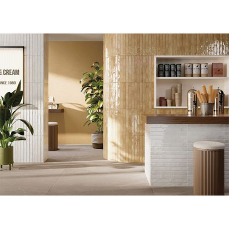 COLORS SUBWAY BEIGE GLOSS 48X450MM