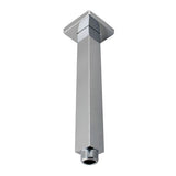Cavallo Square Ceiling Shower Arm Brushed Nickel 200mm