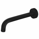 Pentro Matte Black Round Bath Spout