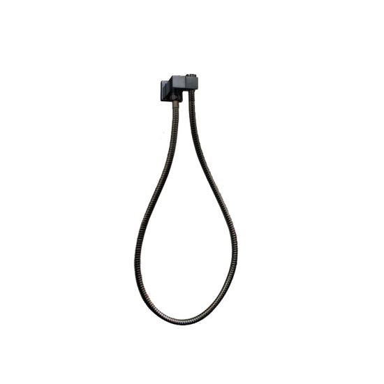 Esperia Gun Metal Grey Shower Holder & Connector