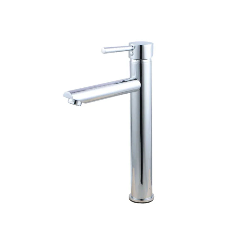 Pentro Chrome Round Tall Basin Mixer