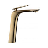 Bellino Brushed Yellow Gold Tall Basin Mixer