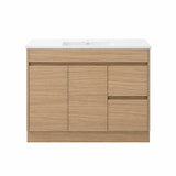 Oakdoo Series Right Hand Drawer Natural Timber Overall 1180x450x855mm CABINET ONLY