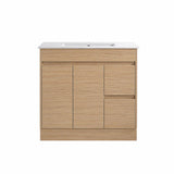 Oakdoo Series Right Hand Drawer Natural Timber Overall 880x450x855mm CABINET ONLY