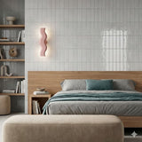 Lunar Gloss Porcelain Subway Tiles (Kiln variation) White 75x230mm