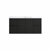 Moddoo(Hung) Series Single Bowl Matt Black Overall 1180x455x520mm CABINET ONLY