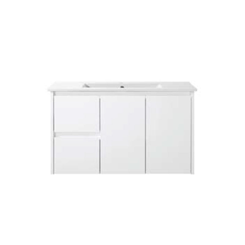 Moddoo(Hung) Series Left Hand Drawer Gloss White Overall 880x455x520mm CABINET ONLY