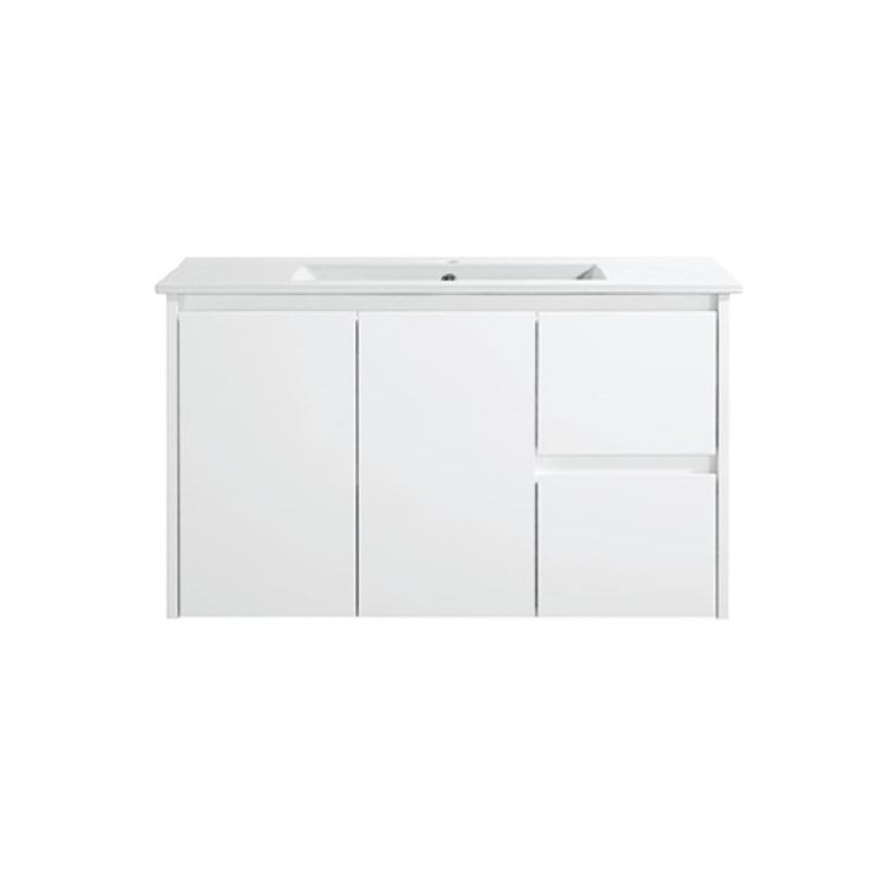 Moddoo(Hung) Series Right Hand Drawer Matt White Overall 880x455x520mm CABINET ONLY