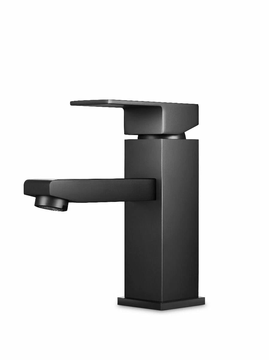 BLAZE Square Black Basin Mixer